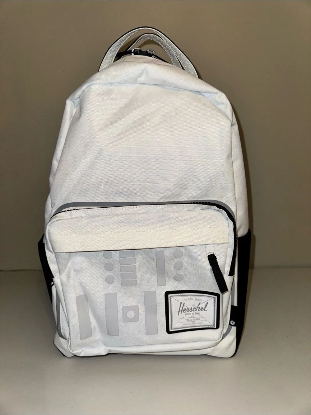 Star Wars Herschel Supply Company White Backpack with Reflective Accents